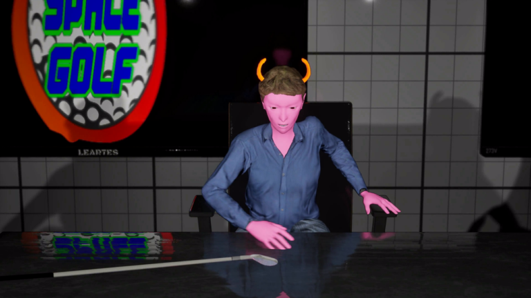 Space Golf Trailer Hero Image